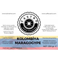 Castro Kolombiya Maragogype Kahve 1000 Gr.(4x250 Gr)